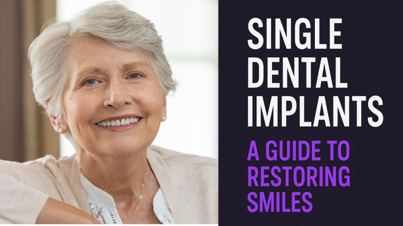 single dental implants restore smile