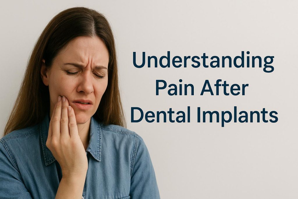 pain after dental implants