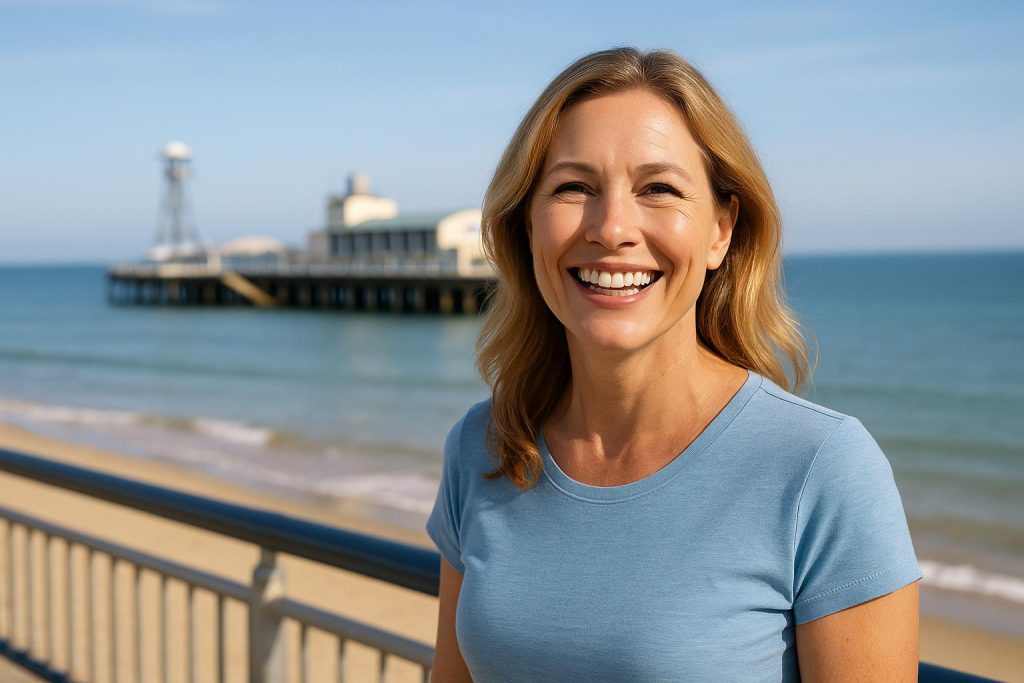 enjoying your new smile Bournemouth