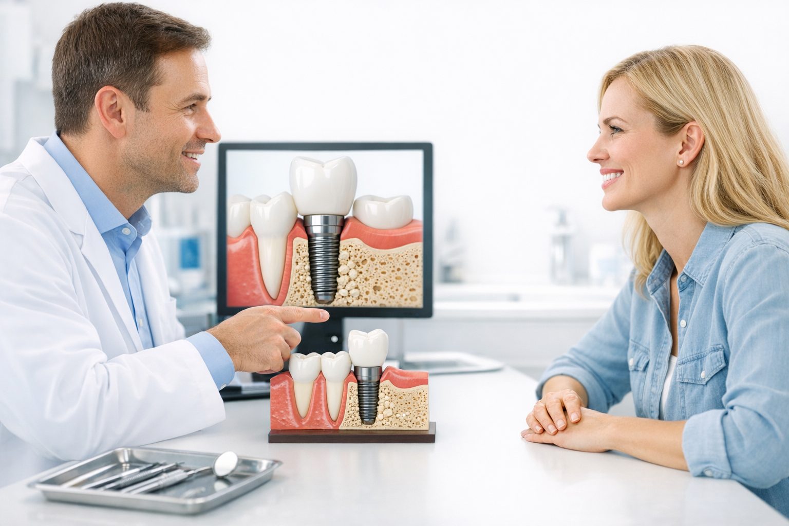 bone graft before dental implants